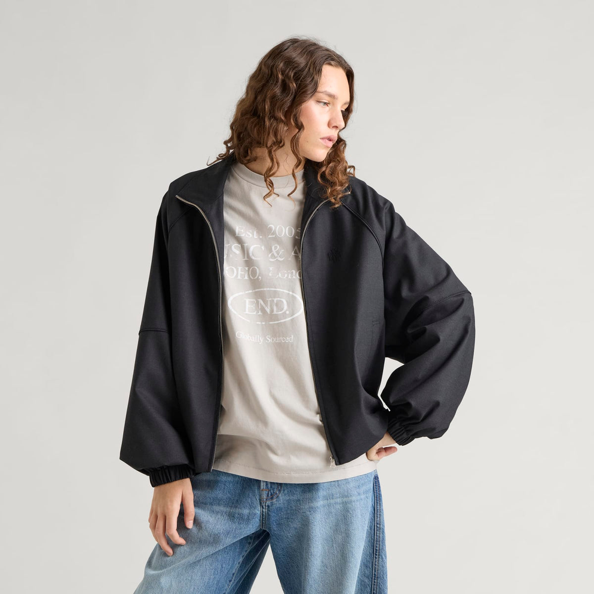 END. Worn Established Long Sleeve T-shirt