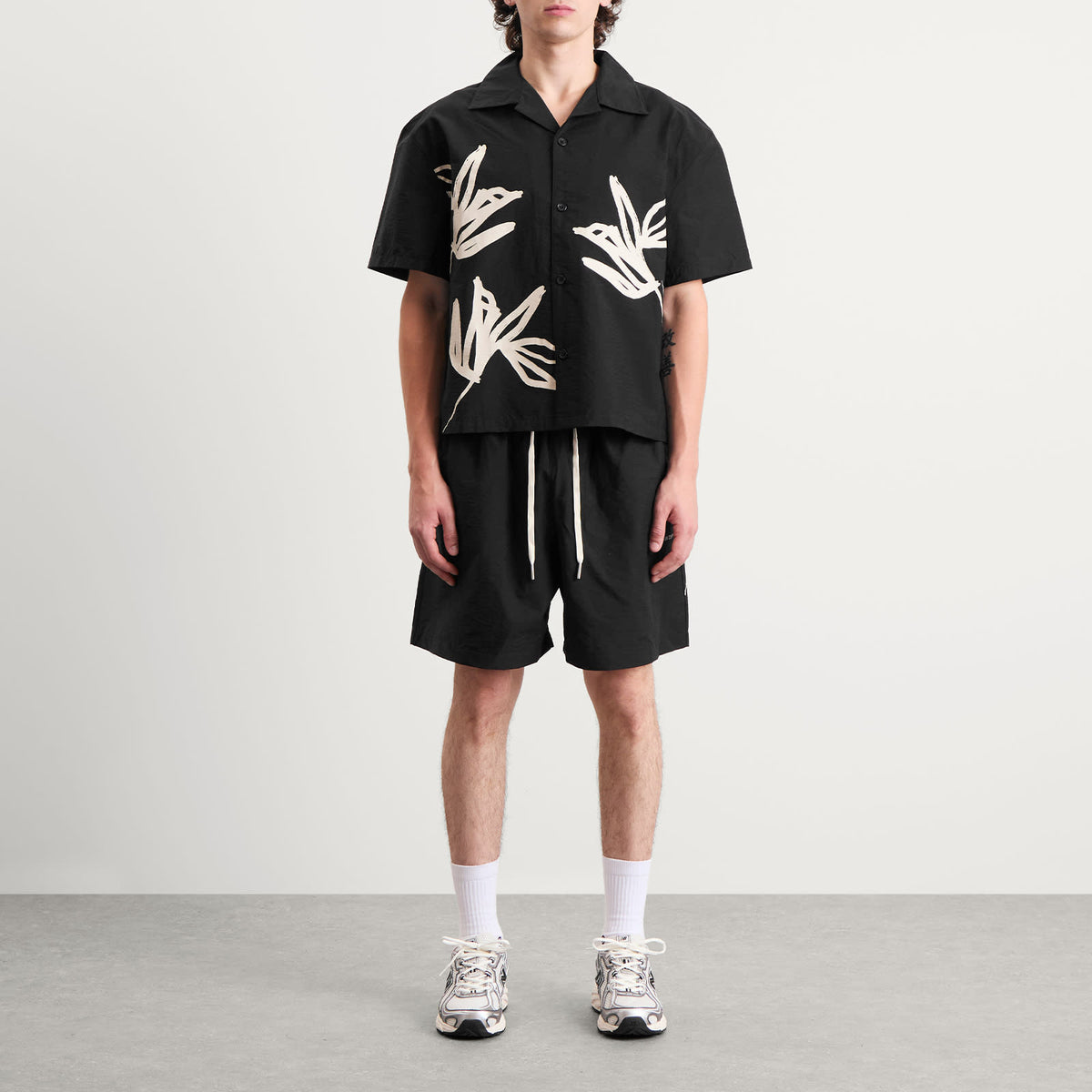 MKI Washed Ink Flower Shorts - Presented by END.