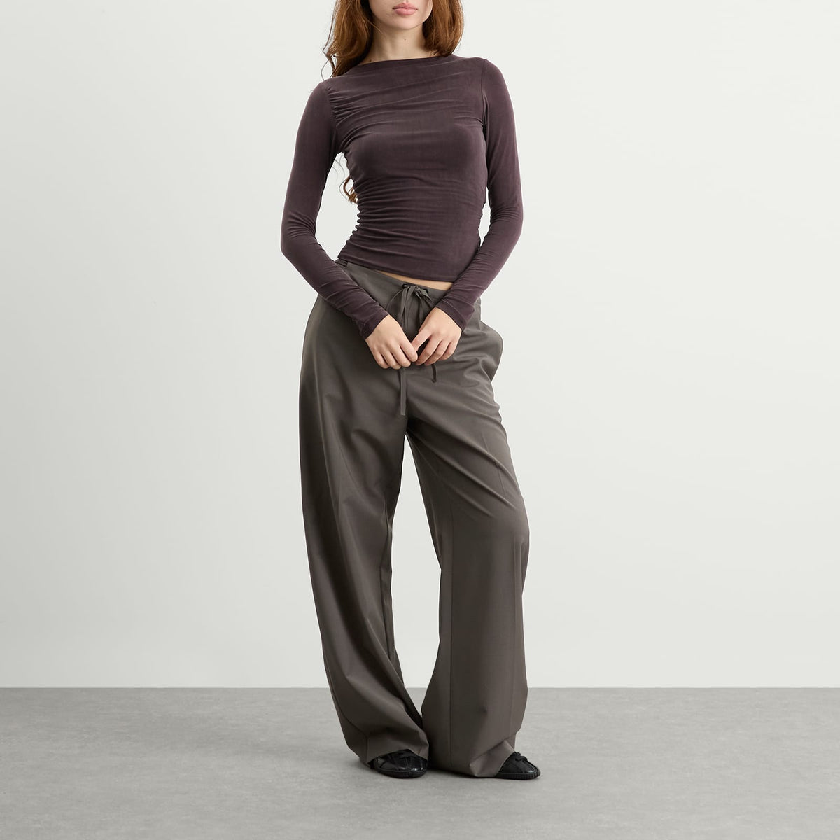 Peachy Den Kylie Long Sleeve Top