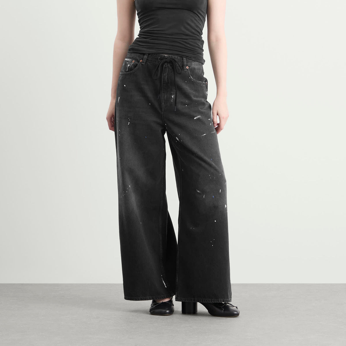 MM6 Maison Margiela Wide Leg Jeans