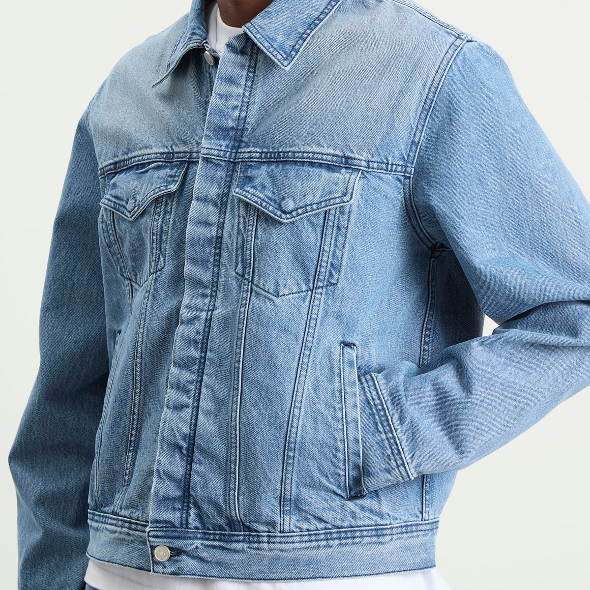 Arte Circle Logo Denim Jacket