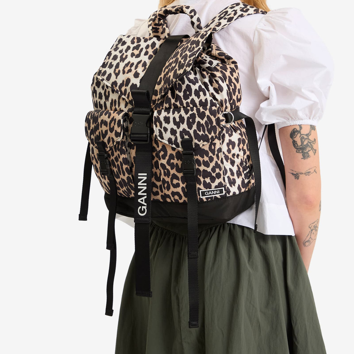 GANNI Recycled Tech Backpack