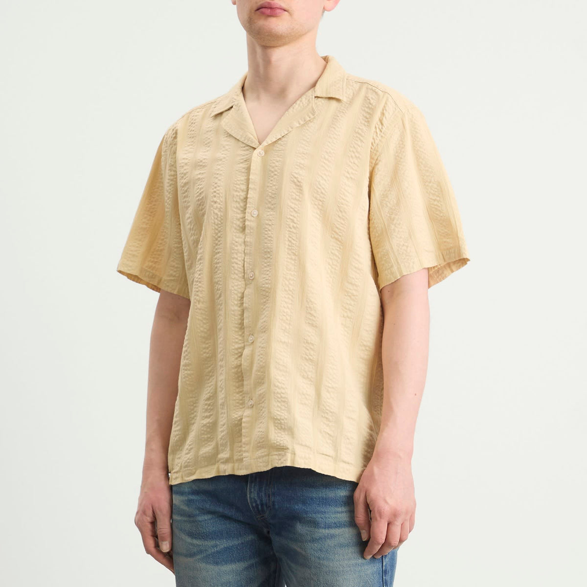 Foret Peer Jacquard Stripe Vacation Shirt