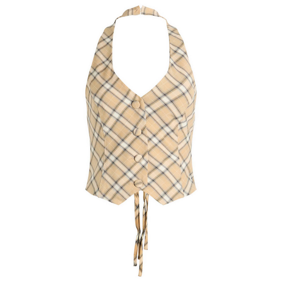 House of Sunny Sloane Check Waistcoat