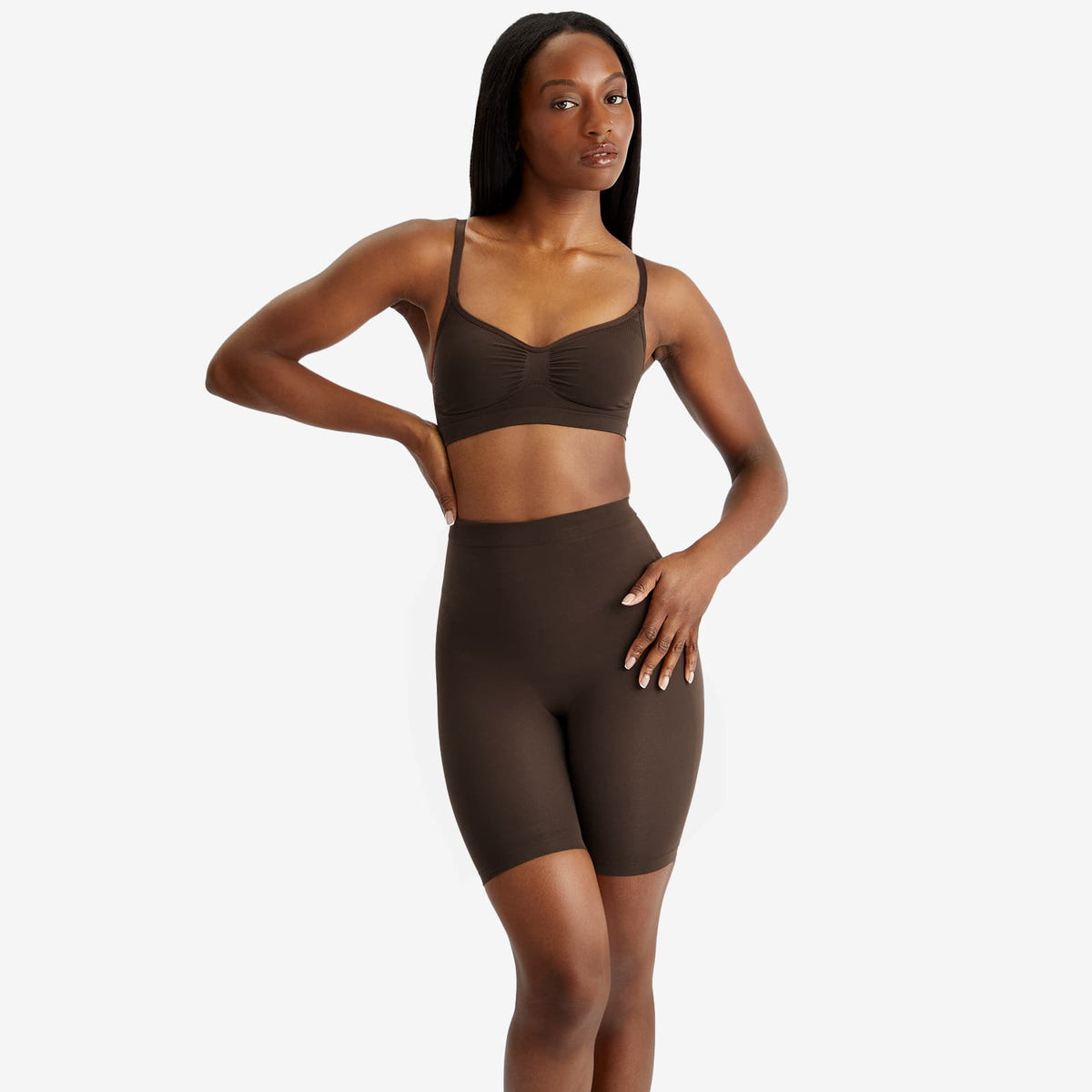 SKIMS Seamless Sculpt Mid Thigh Short