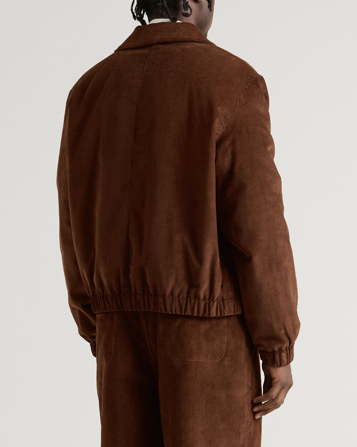 AMI Paris Fine Corduroy ADC Padded Zipped Jacket