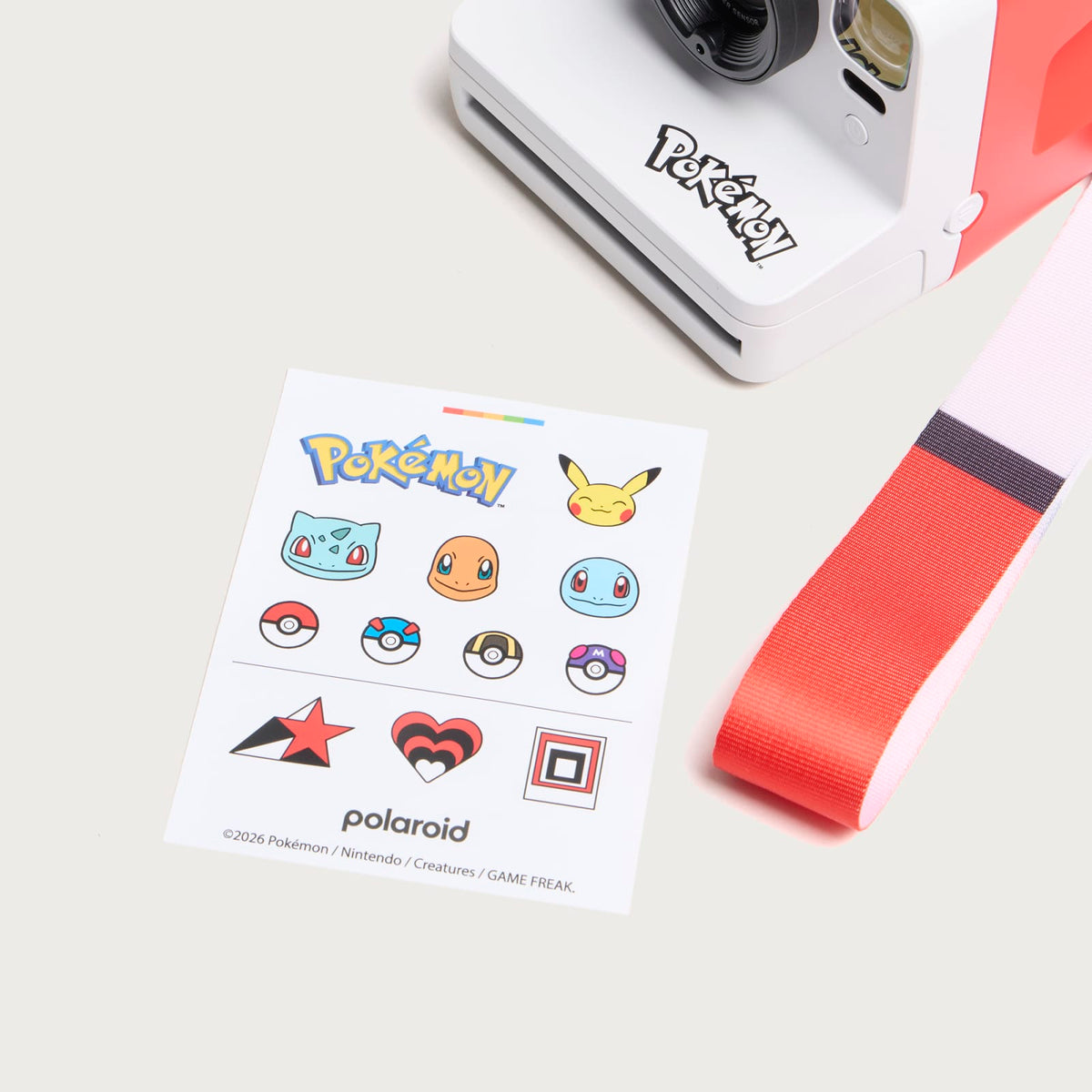 Polaroid Now Generation 3 - Pokemon Pokeball Edition