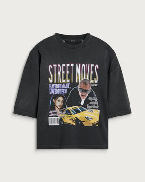 Willy Chavarria Street Moves Buffalo T-Shirt Black Beauty – END.