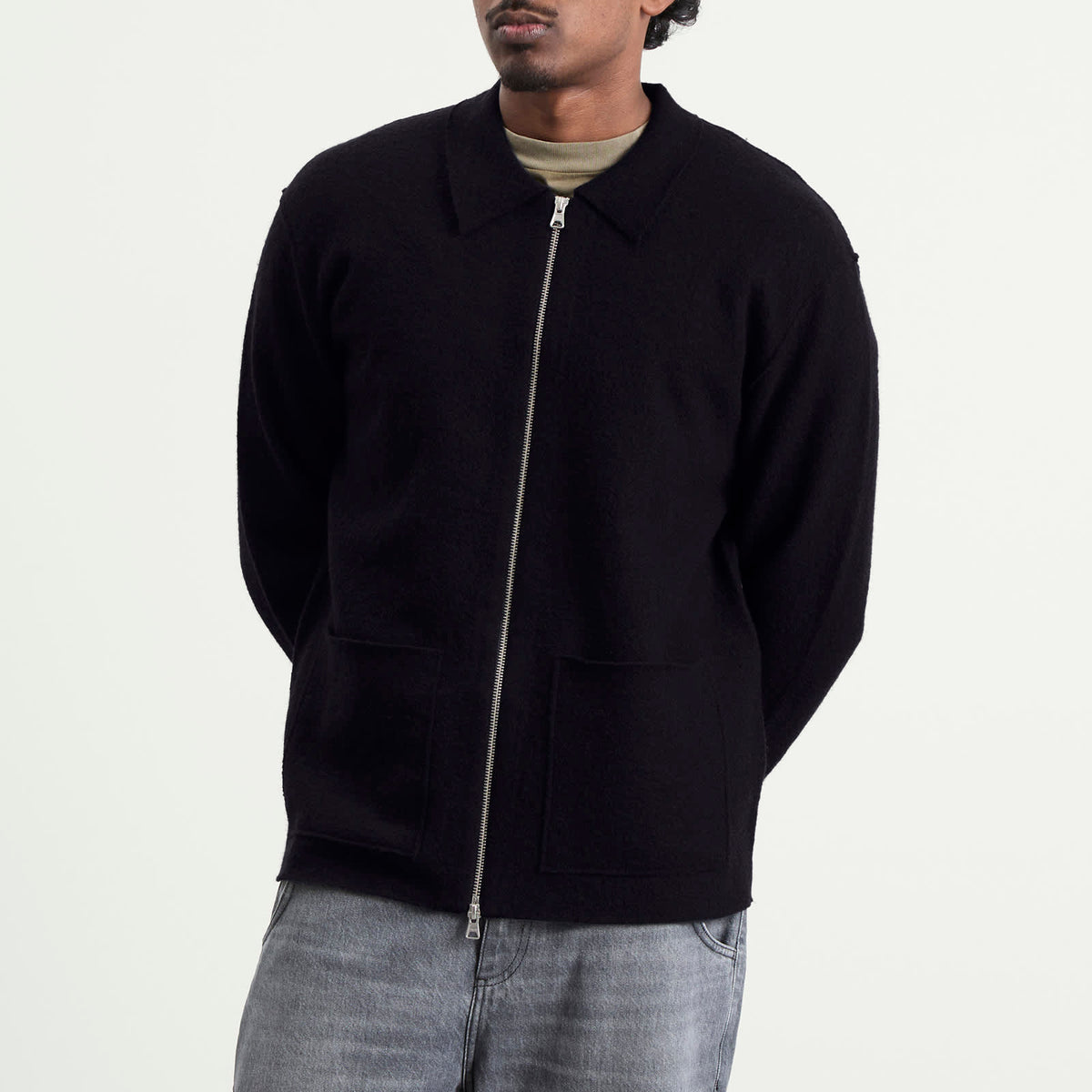 NN07 Jonas Merino Zip Jacket