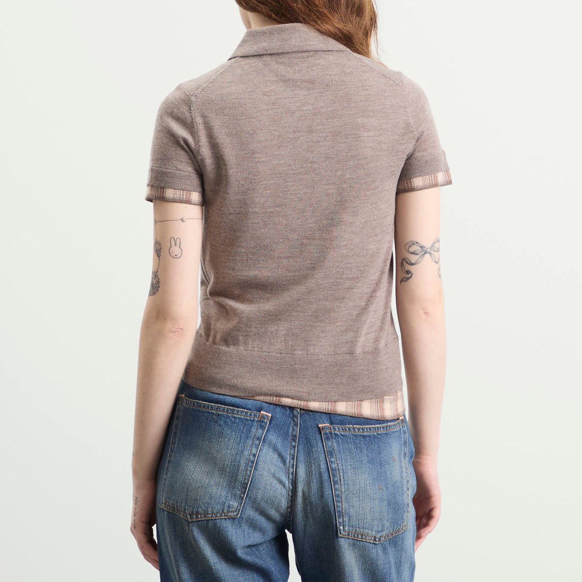 Acne Studios Kalissa Double Archetypes Polo