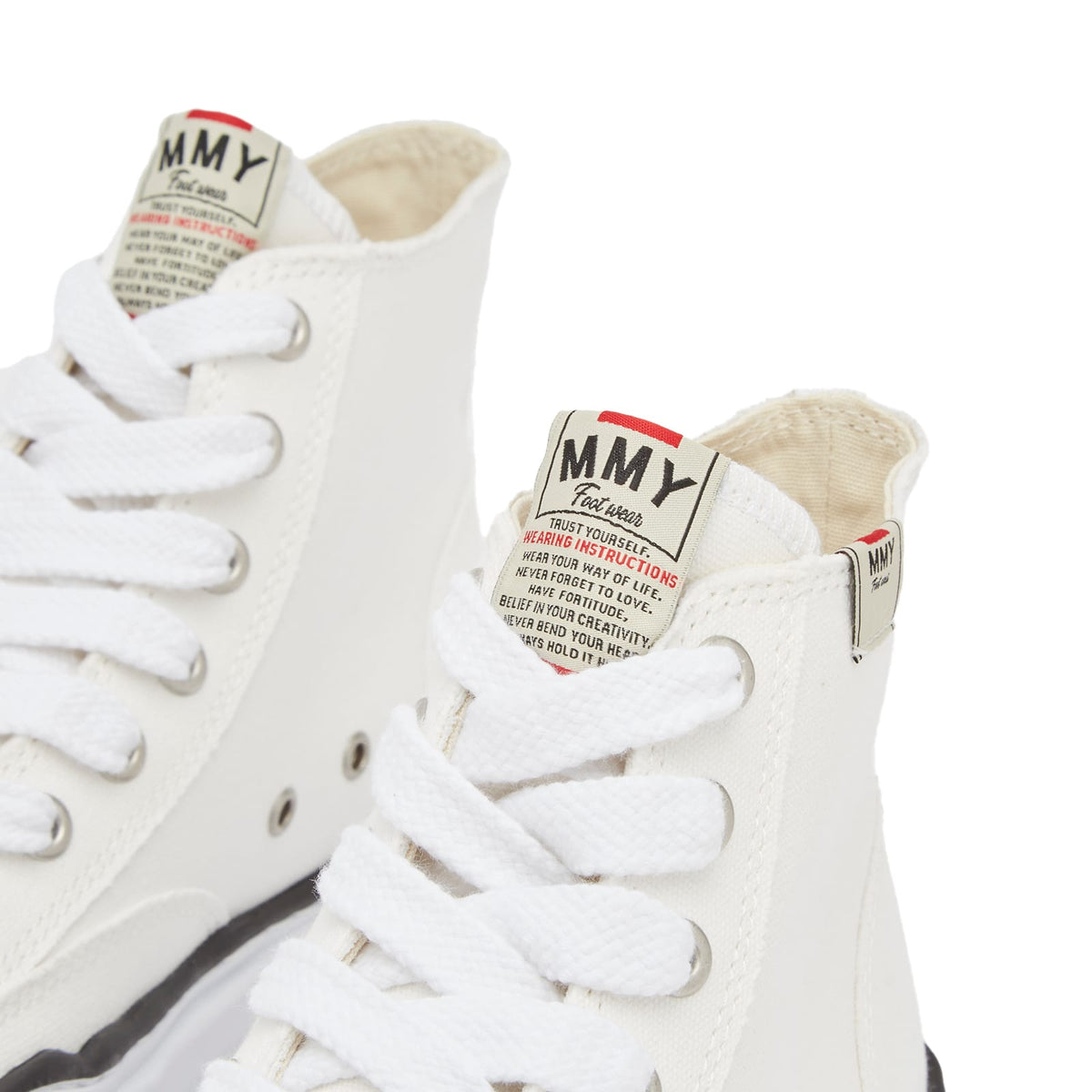Maison MIHARA YASUHIRO Peterson Original Sole Canvas Hi Sneaker