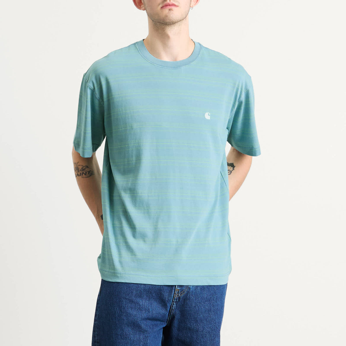 Carhartt WIP Brodine Stripe T-Shirt