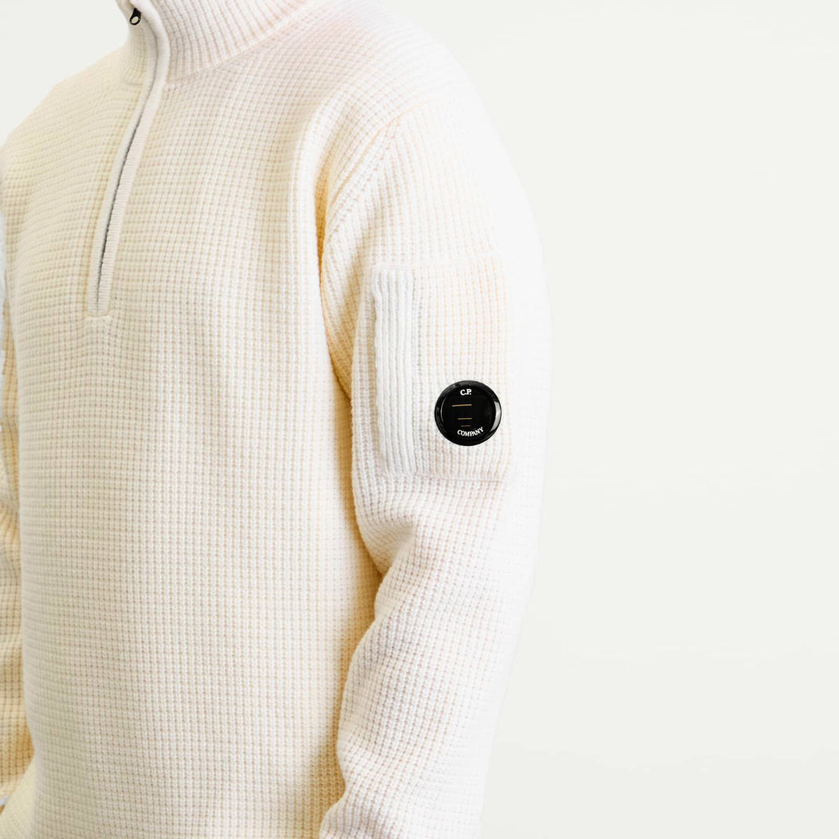 C.P. Company Half Zip Lambswool Jumper