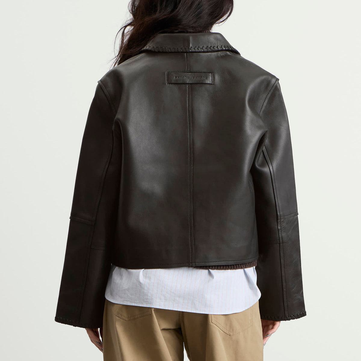 Samsøe Samsøe Salylo Leather Jacket