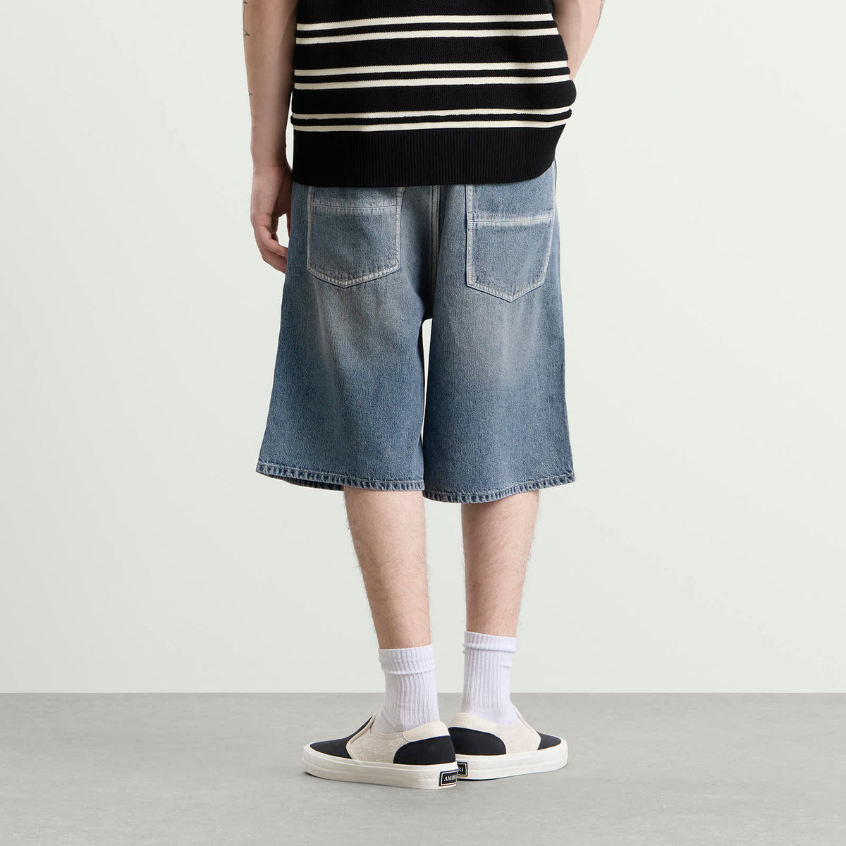 Amiri MA Denim Carpenter Short