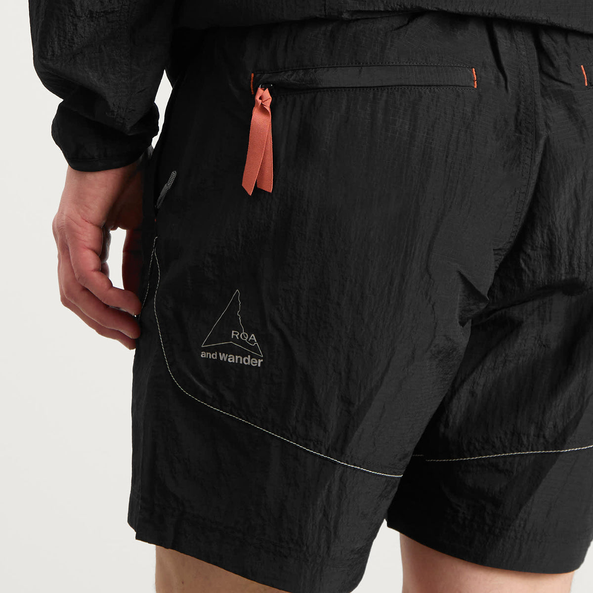 and wander x ROA Ripstop Wind Shorts