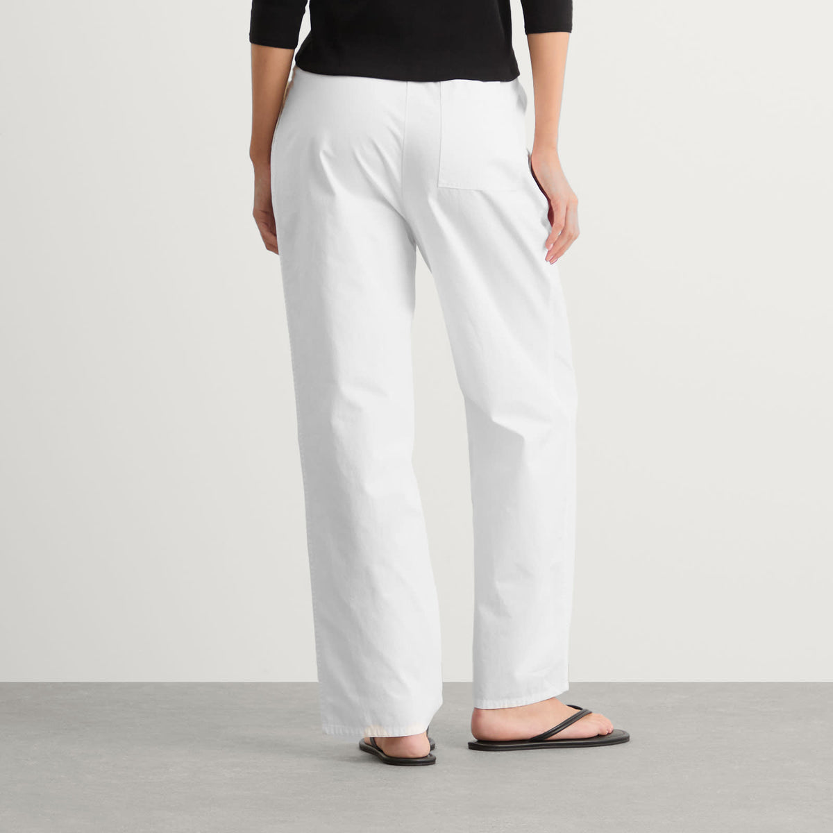 Nothing Written Lazy Cotton Drawstring Pants