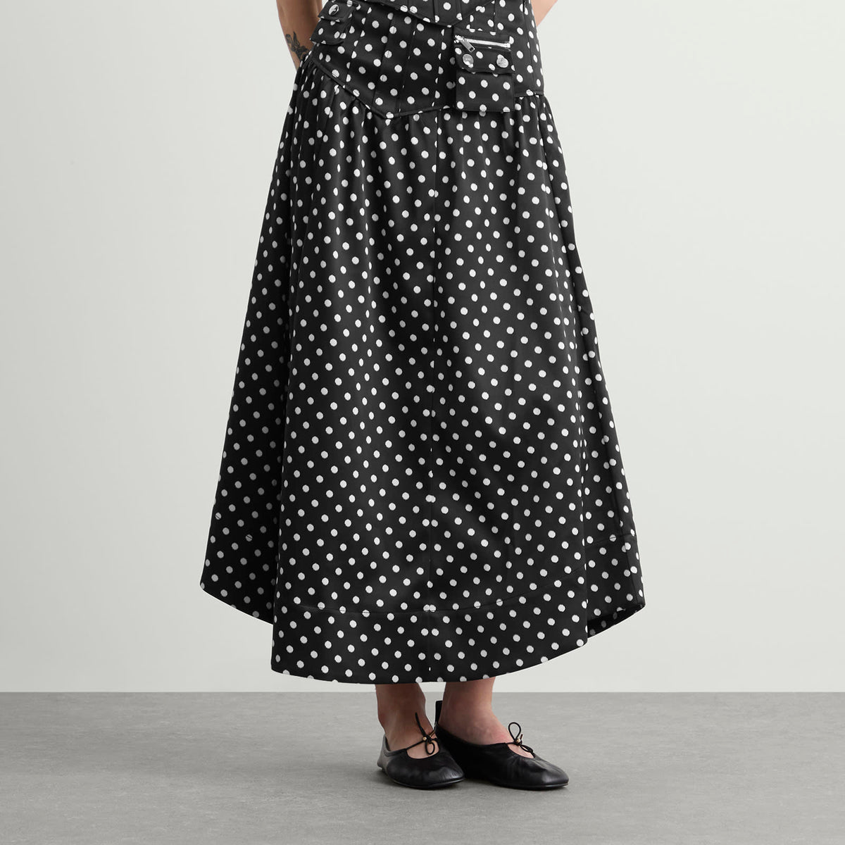 GANNI Corset Skirt