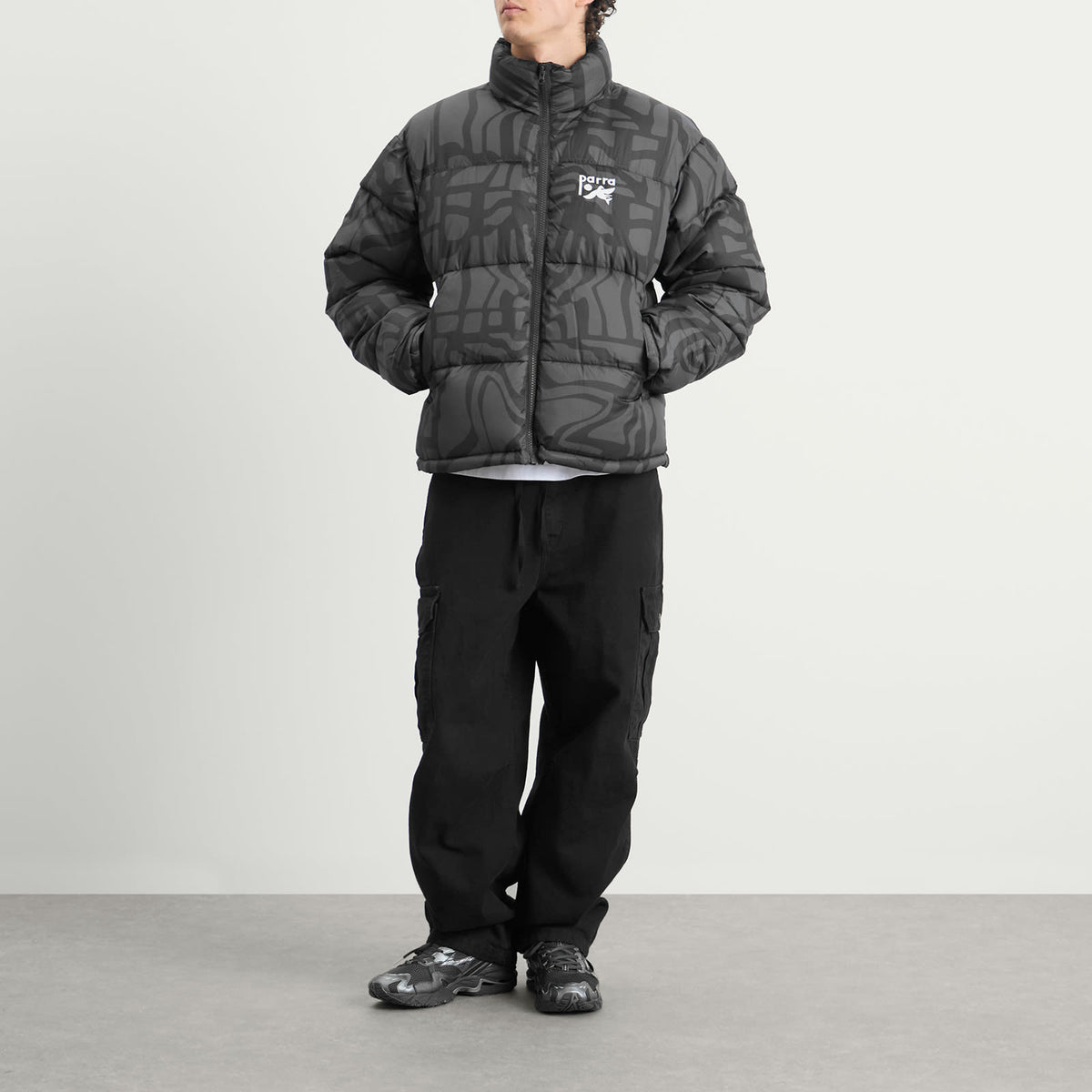 By Parra Broken FTP Puffer Jacket