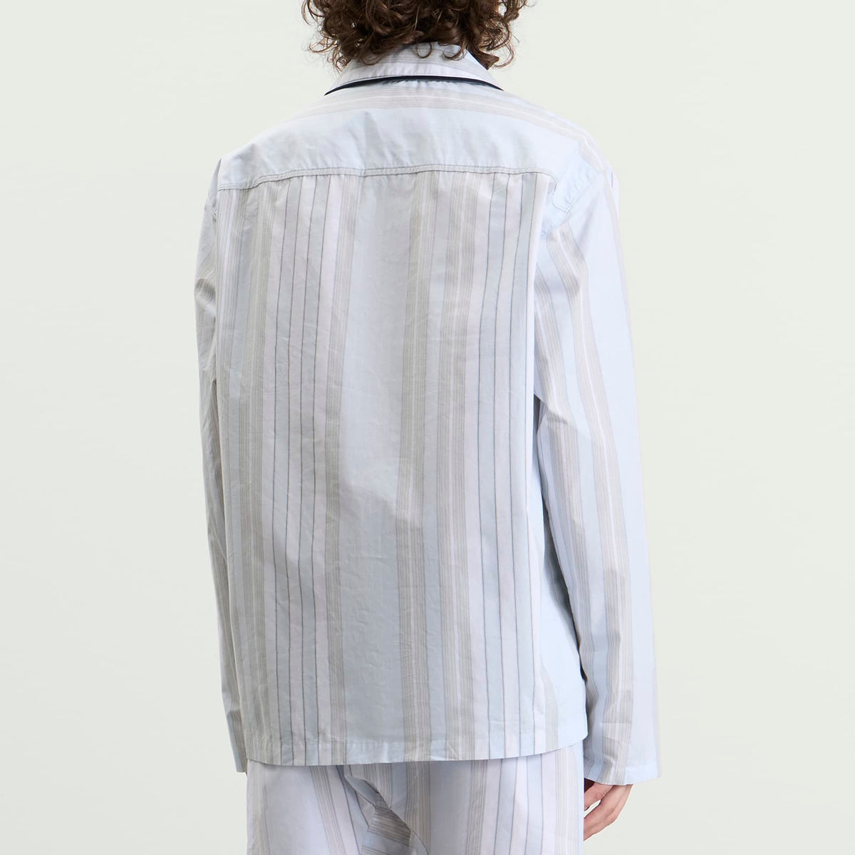 Calvin Klein Poplin Script Button Down Pyjama Top