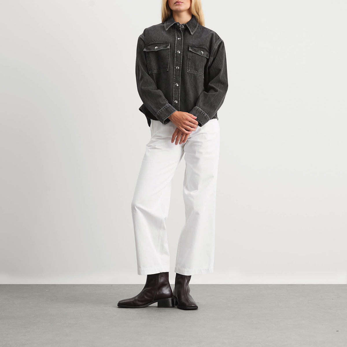 Anine Bing Paxton Denim Shirt