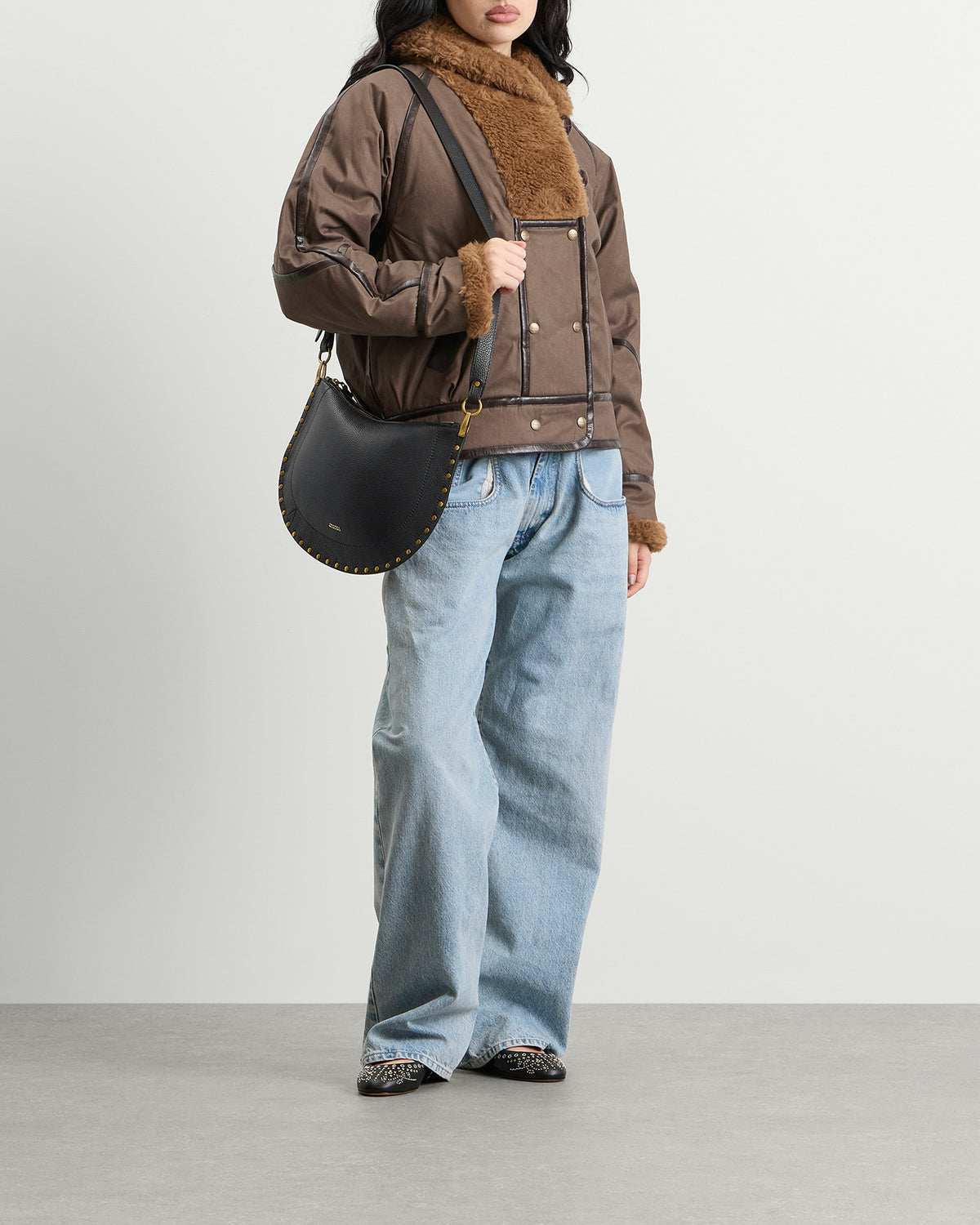 Isabel Marant Oskan Soft Zip Bag