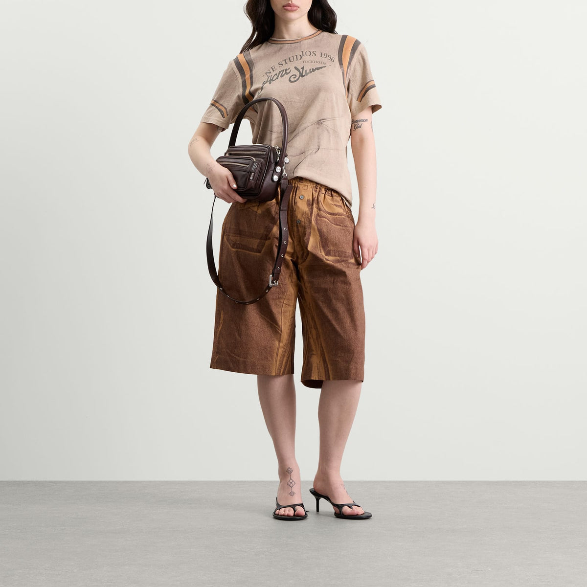 Acne Studios Roximo Tech Light Cotton Shorts
