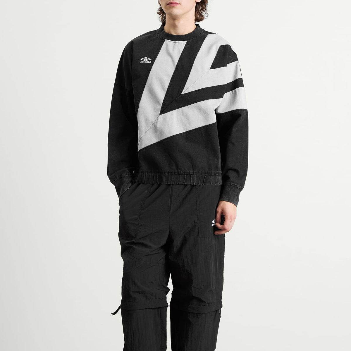 Umbro Washed Diamond Drill Sweat