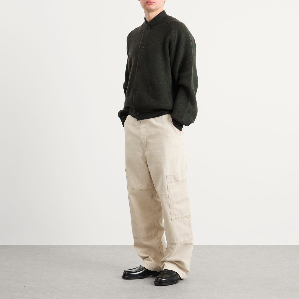 Jacquemus Wool Cashmere Knitted Bomber