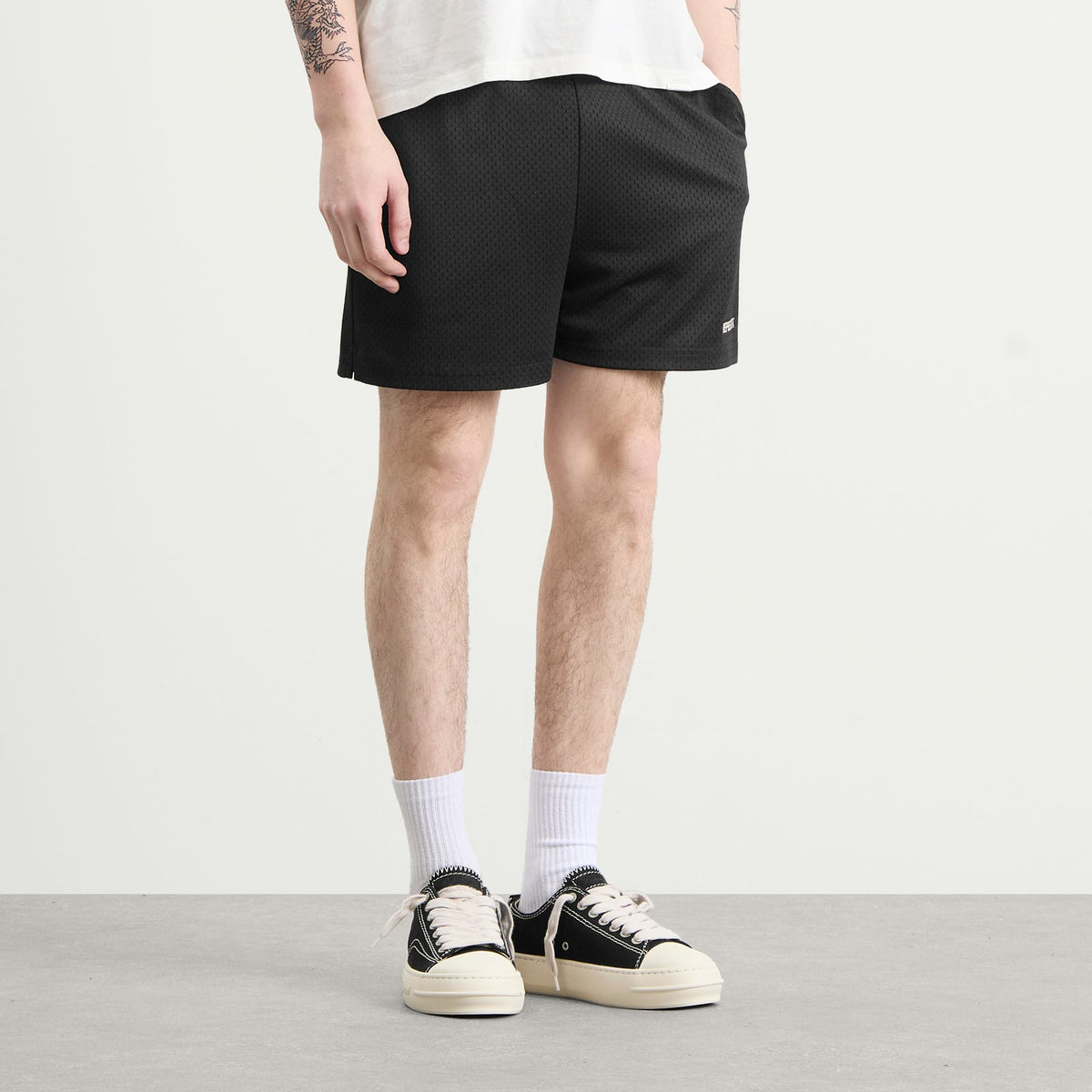 Represent Washed Mesh Shorts