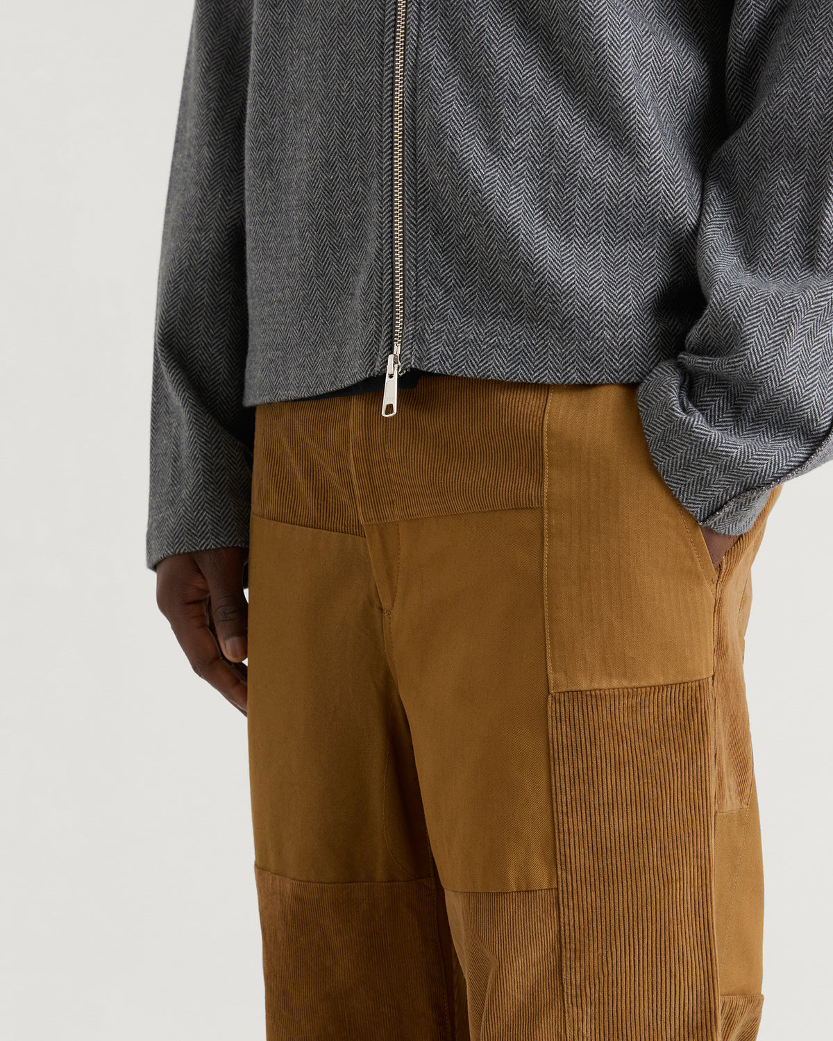 Junya Watanabe MAN Patchwork Cotton Trousers