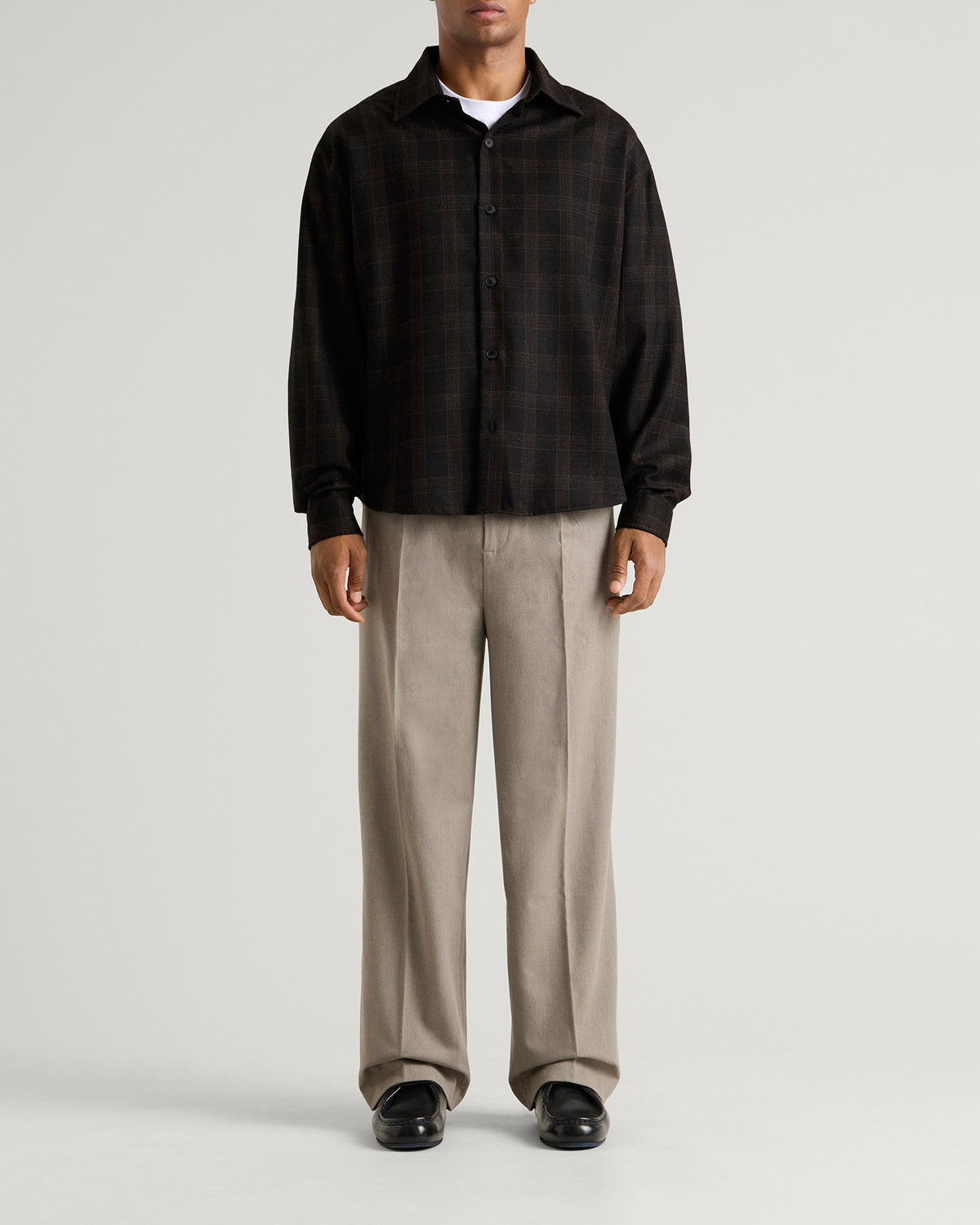 Daniel Simmons Check Drape Shirt