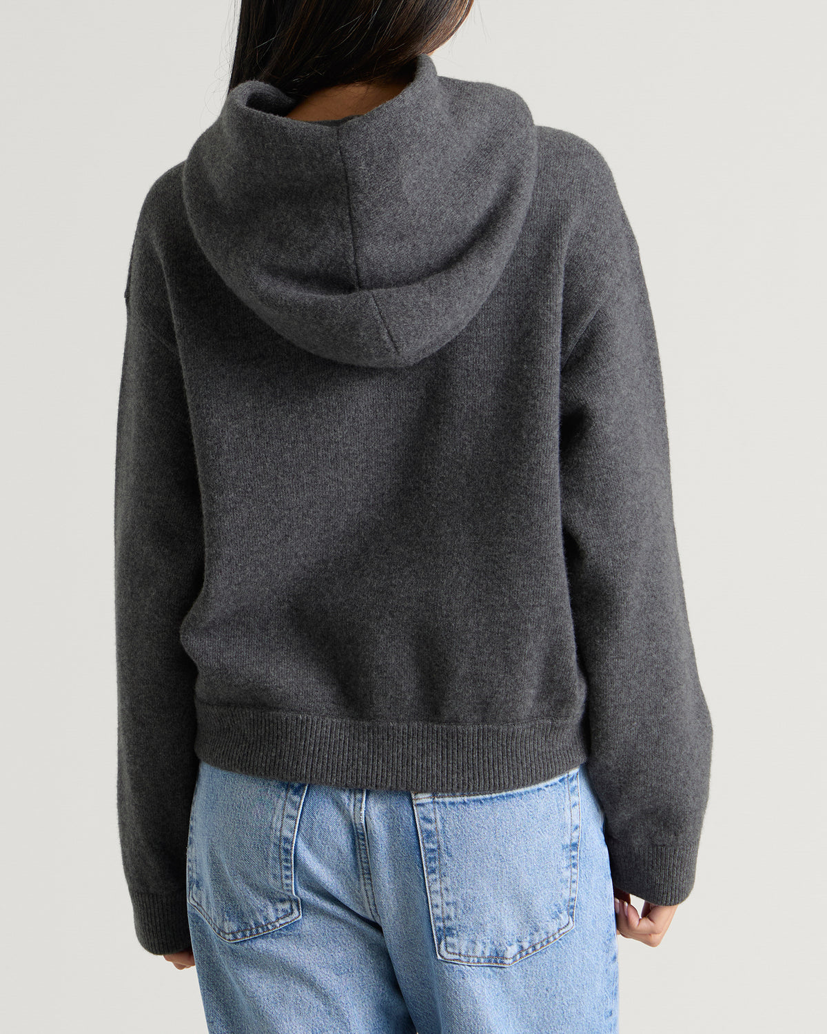 Róhe Hooded Kangeroo Jumper