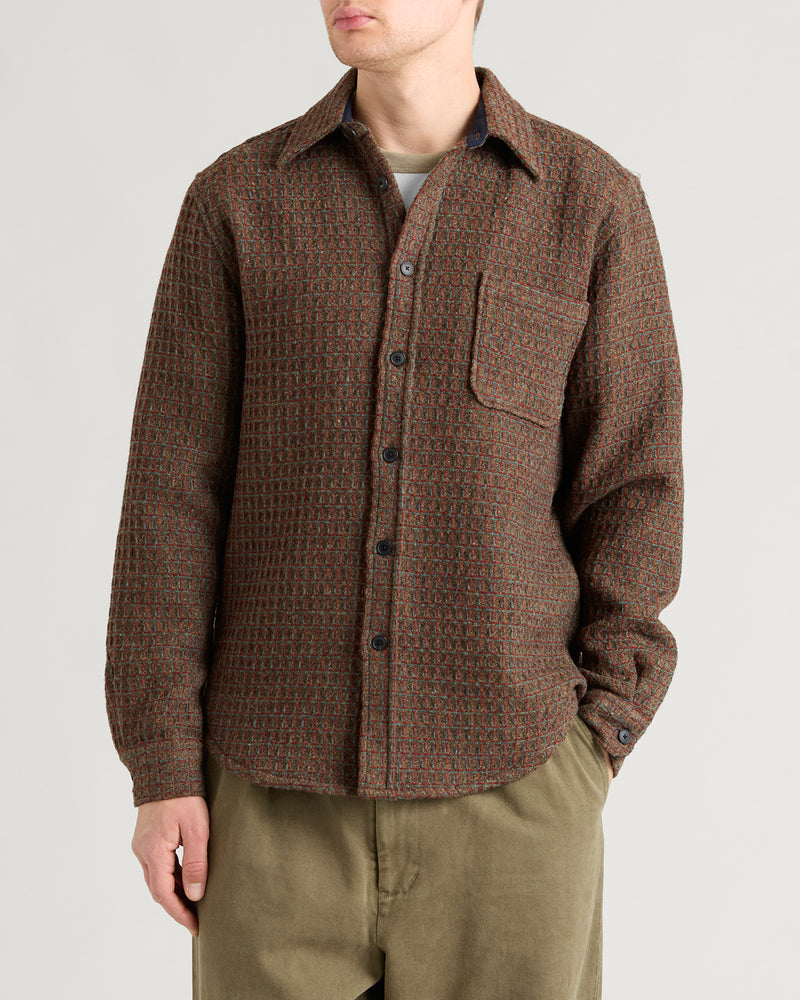 Portuguese Flannel Waffle Overshirt