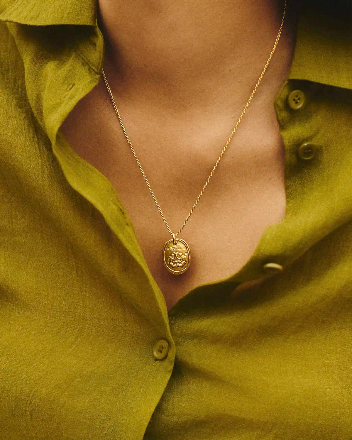 Missoma The Friendship Talisman Rope Chain Necklace