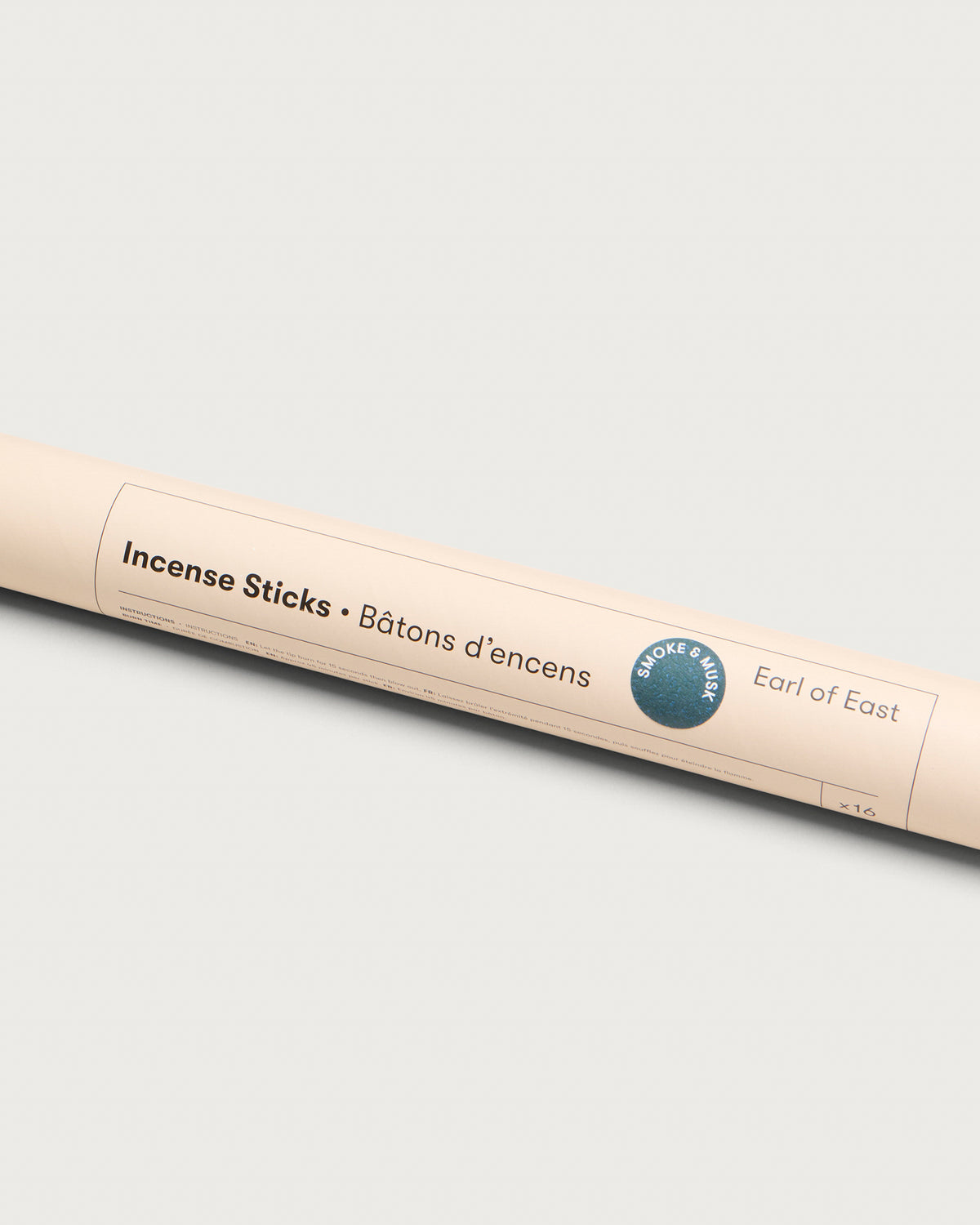 Earl of East Incense Sticks - Smoke & Musk