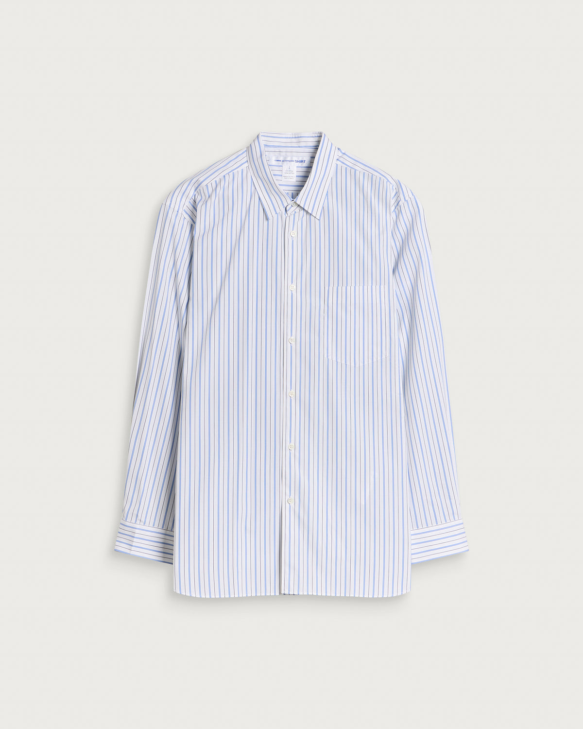 Comme des Garçons SHIRT Cotton Poplin Stripe Shirt