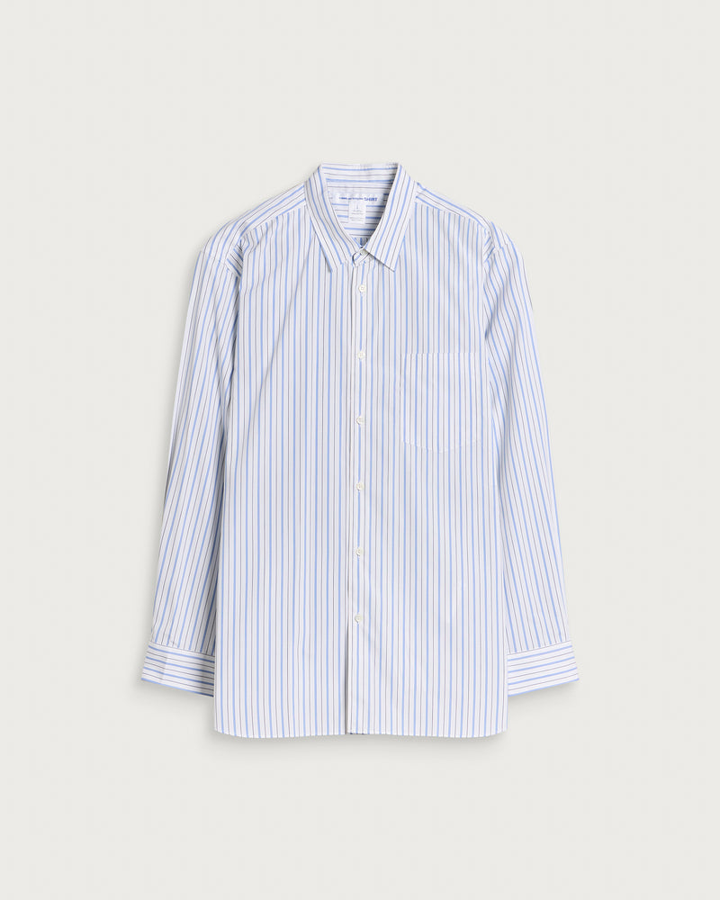 Comme des Garçons SHIRT Cotton Poplin Stripe Shirt