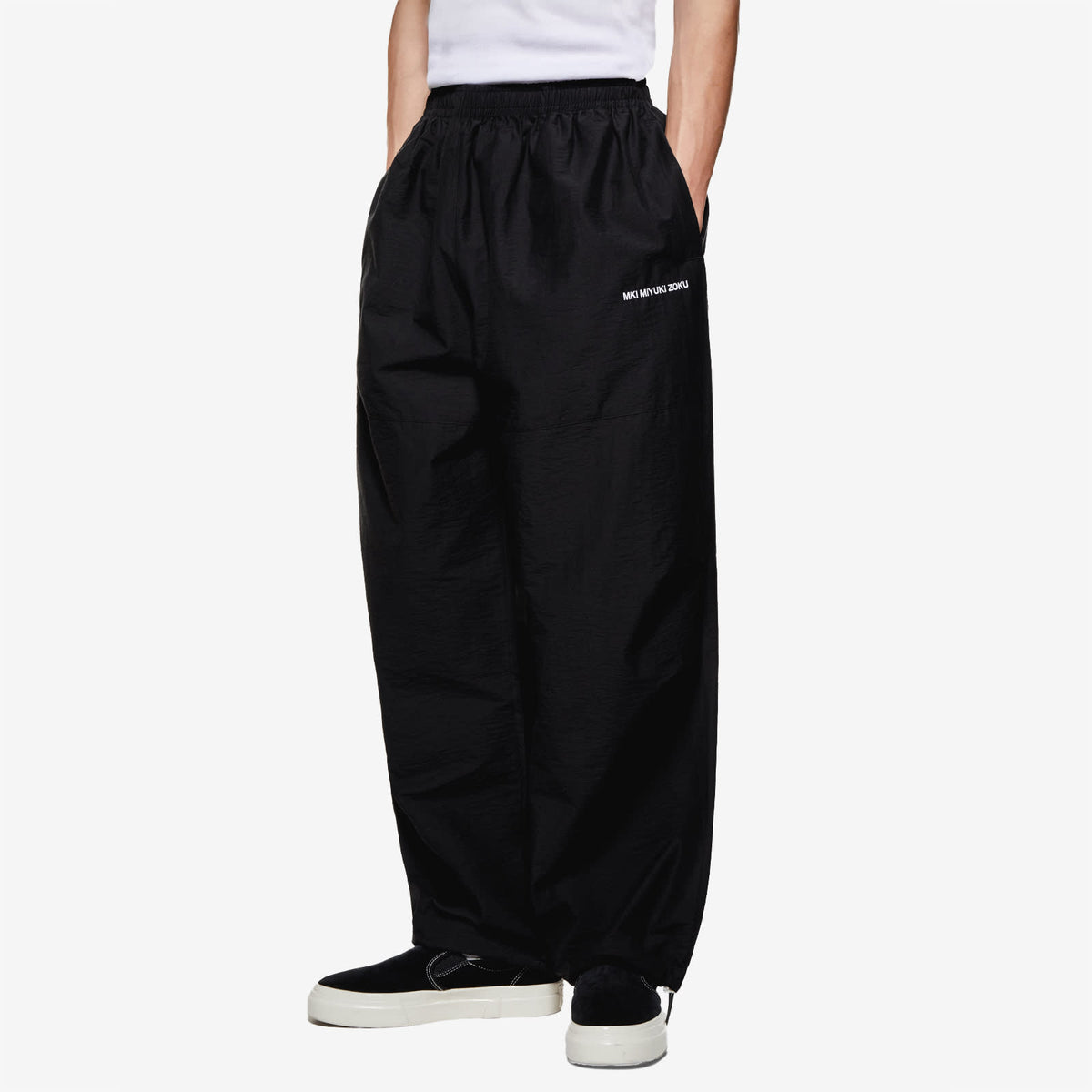 MKI Washed Cotton Nylon Parachute Pants