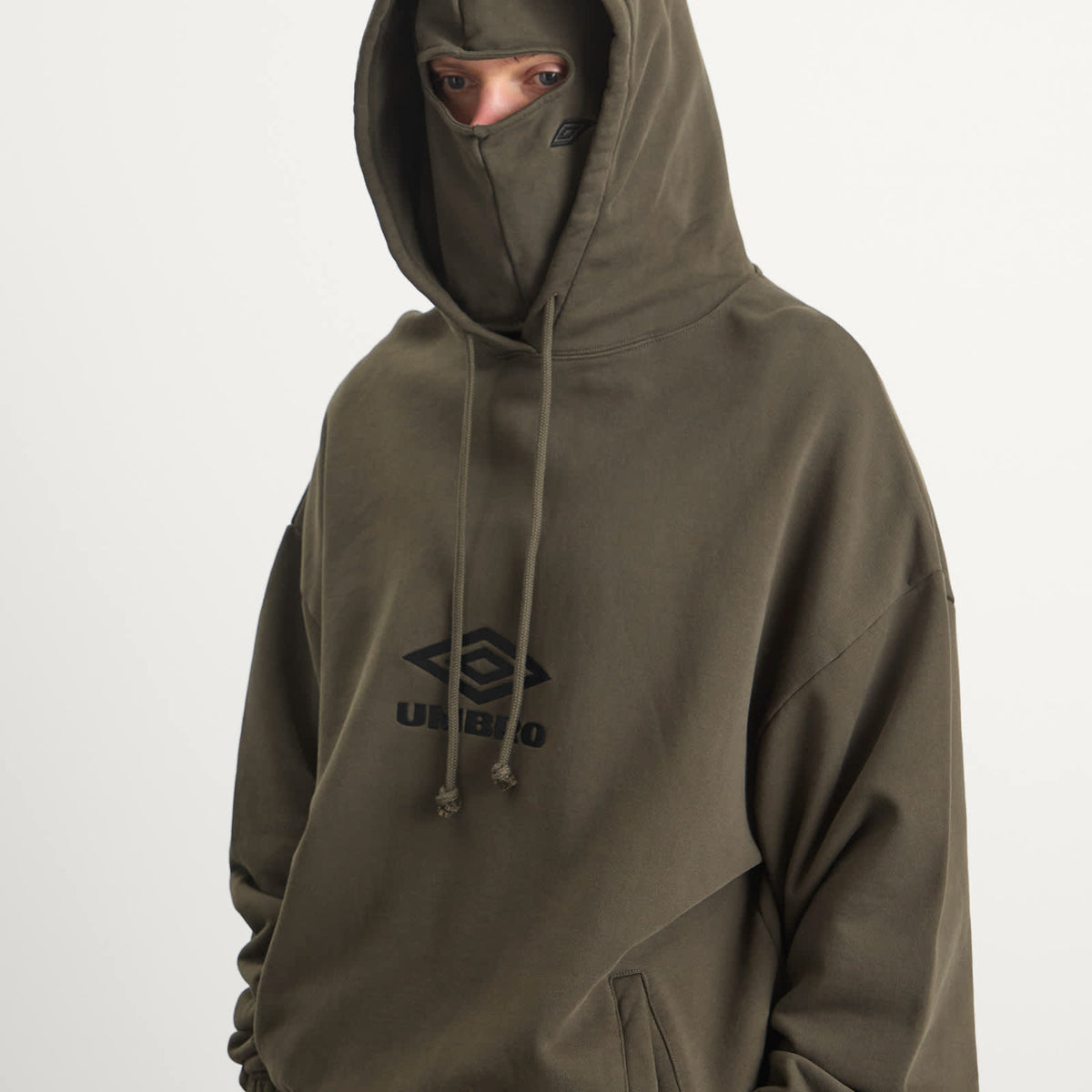 Umbro by Slam Jam OG Logo Mask Hoodie