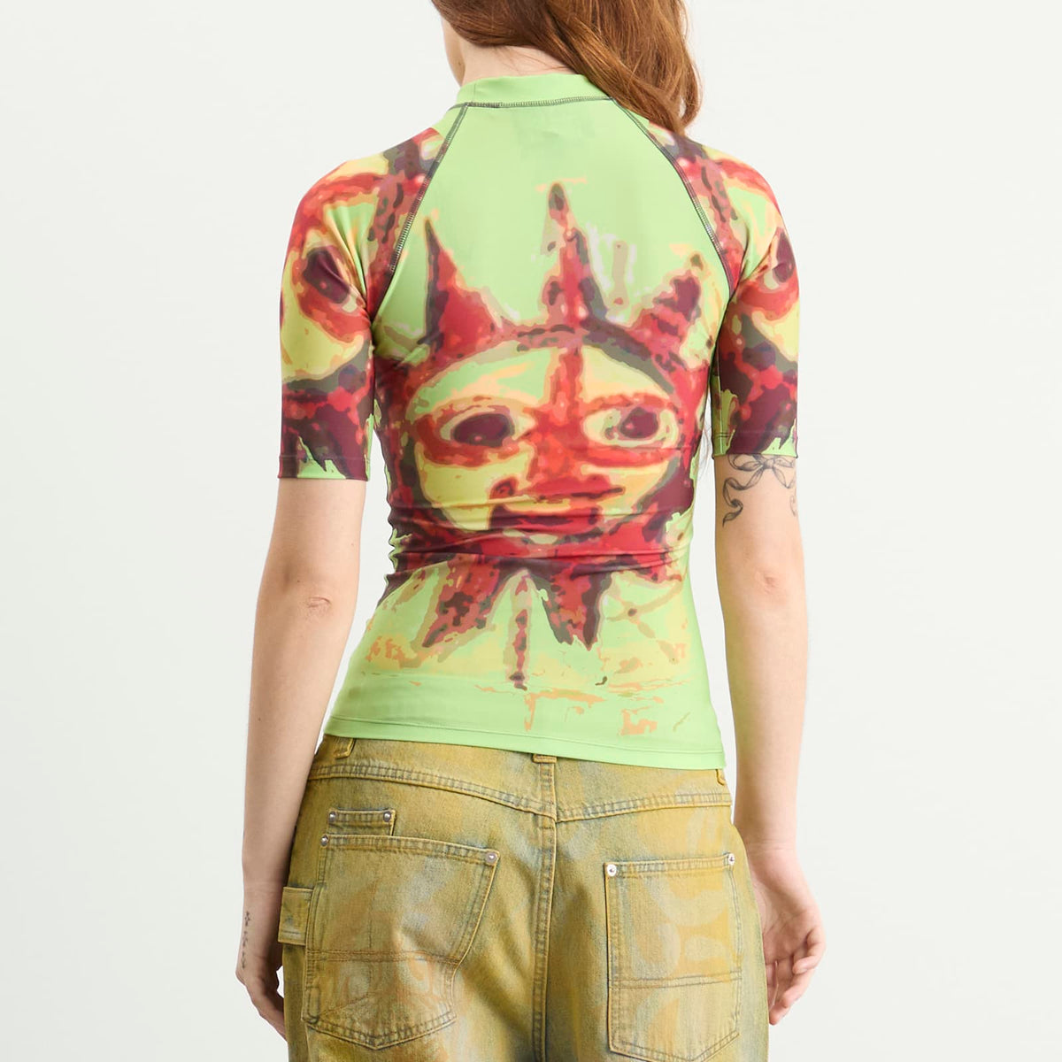 Paolina Russo Short Sleeve Rash Guard