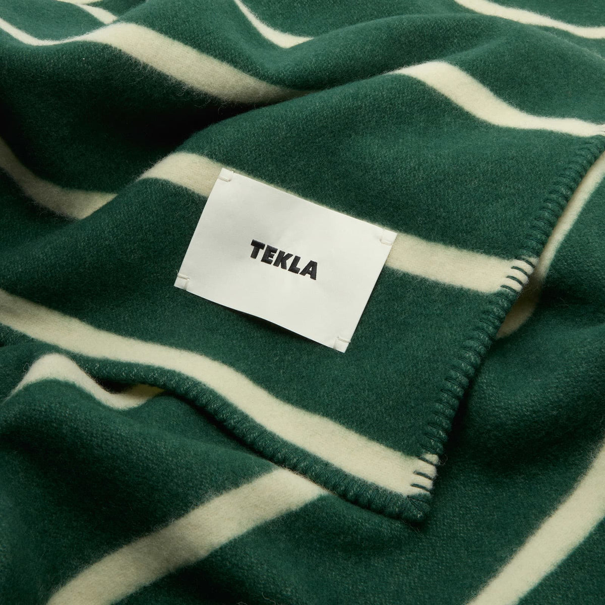Tekla Fabrics Striped Lambswool Blanket