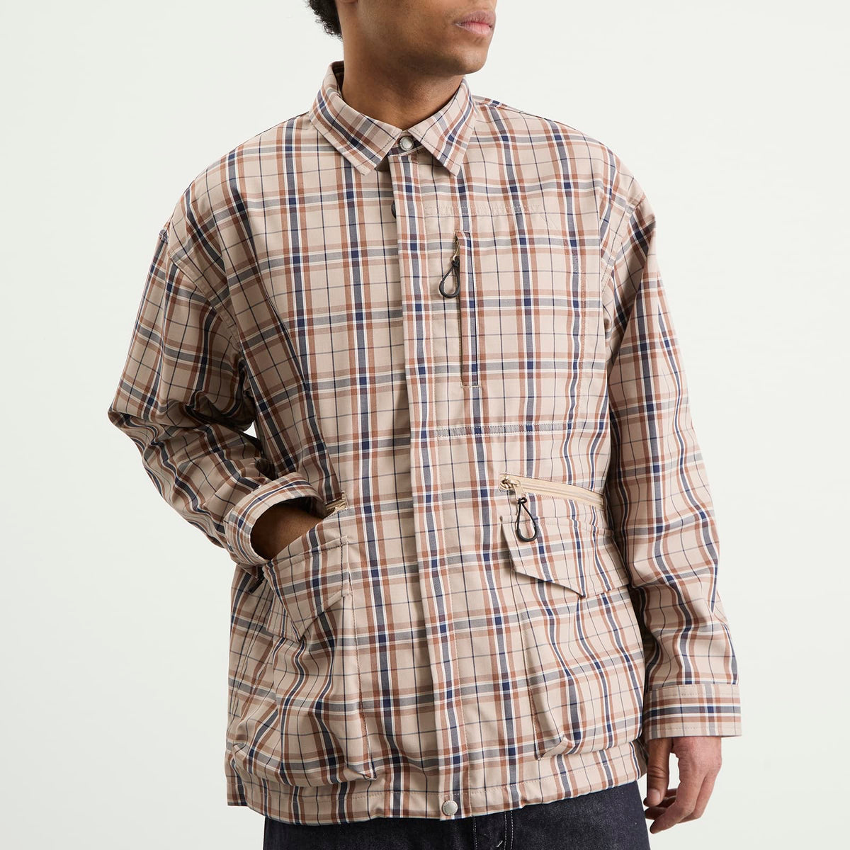 Comme des Garçons Homme Check Triple Layer Jacket