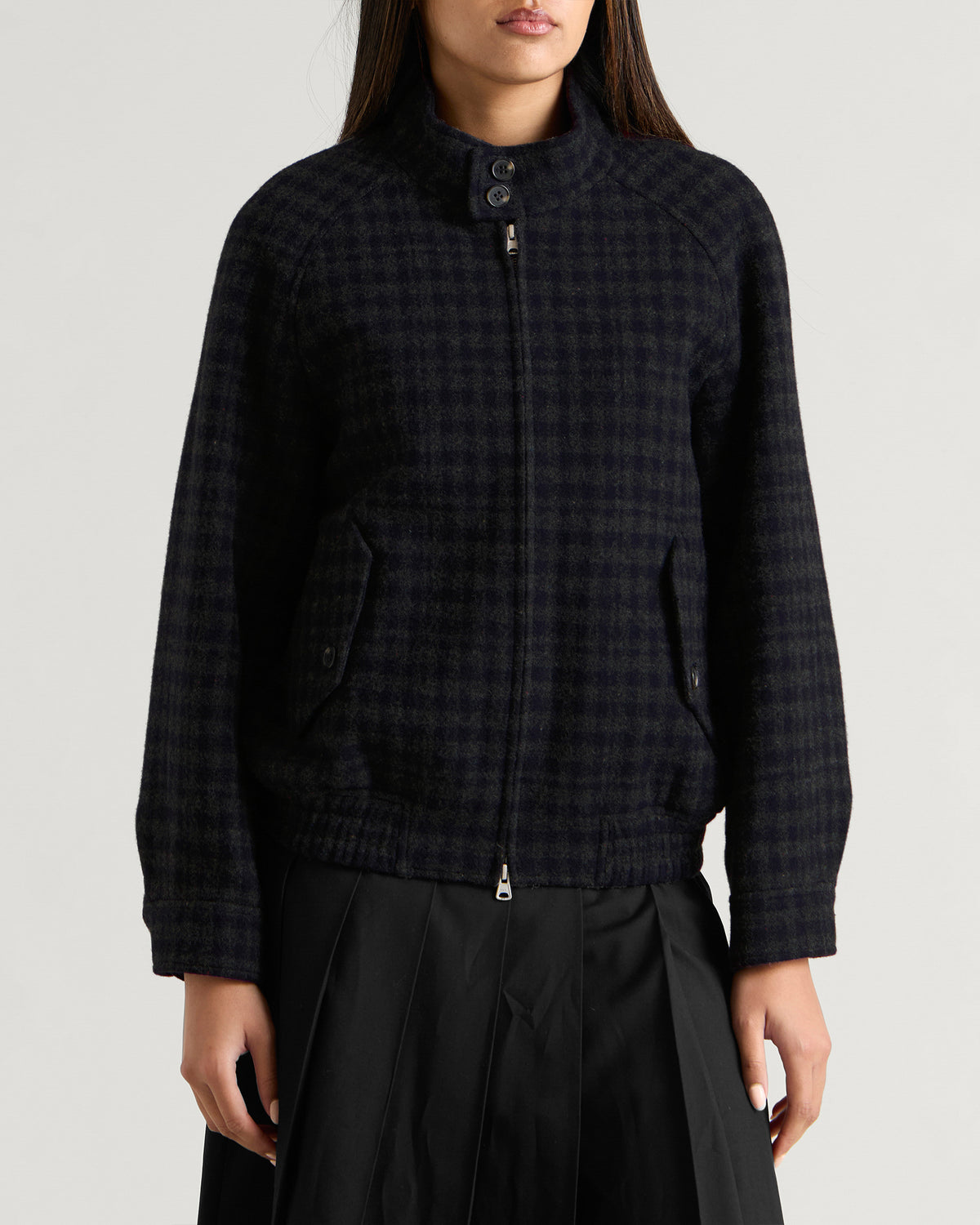 Dunst Harrington Quilted Wool Blouson