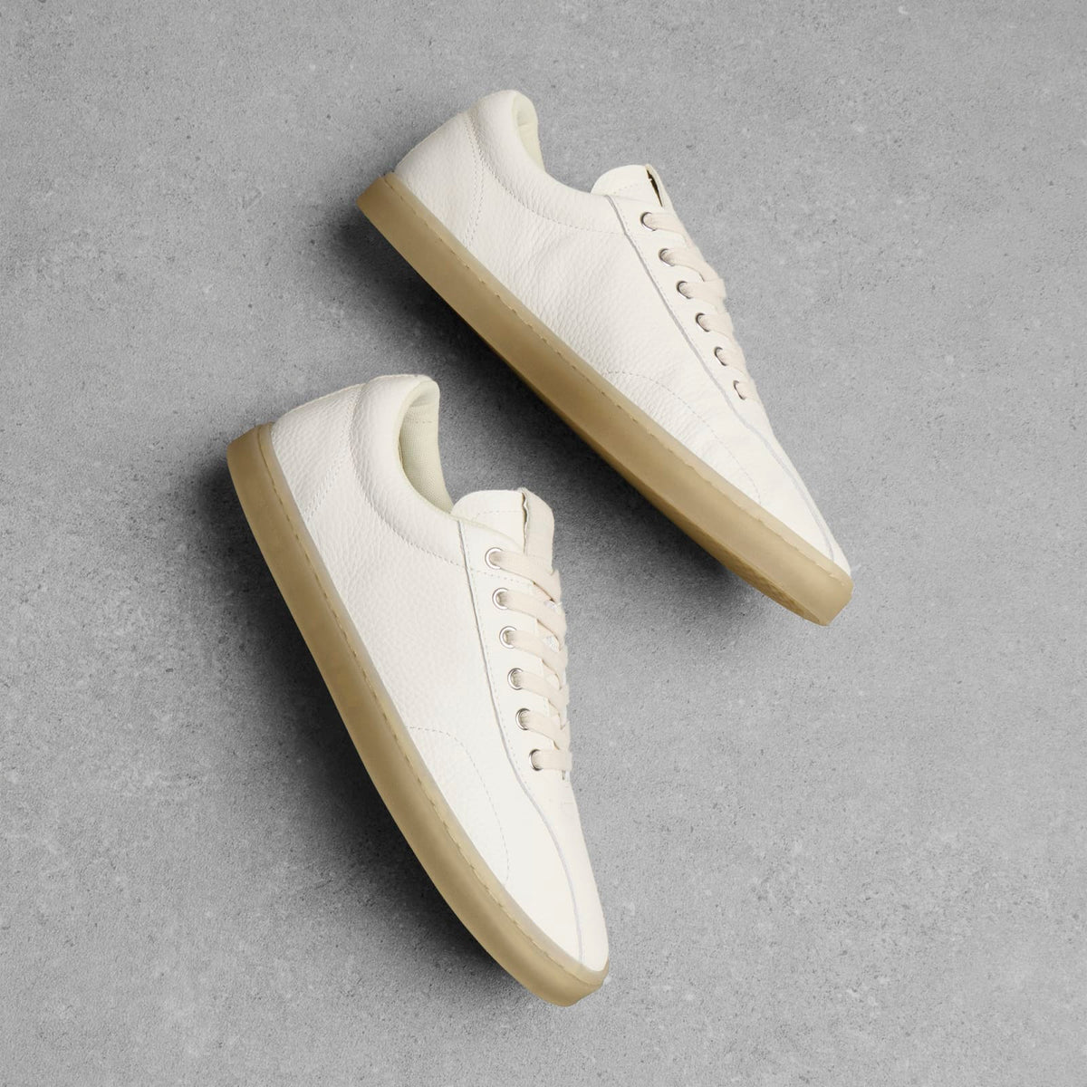 Stepney Workers Club Surma Tumbled Leather Sneaker