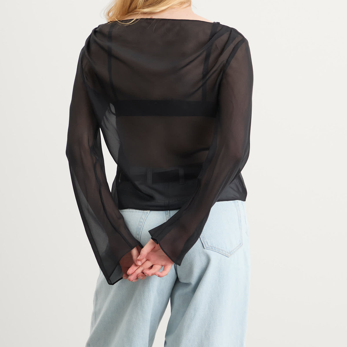 SIR. Strobe Cowl Top