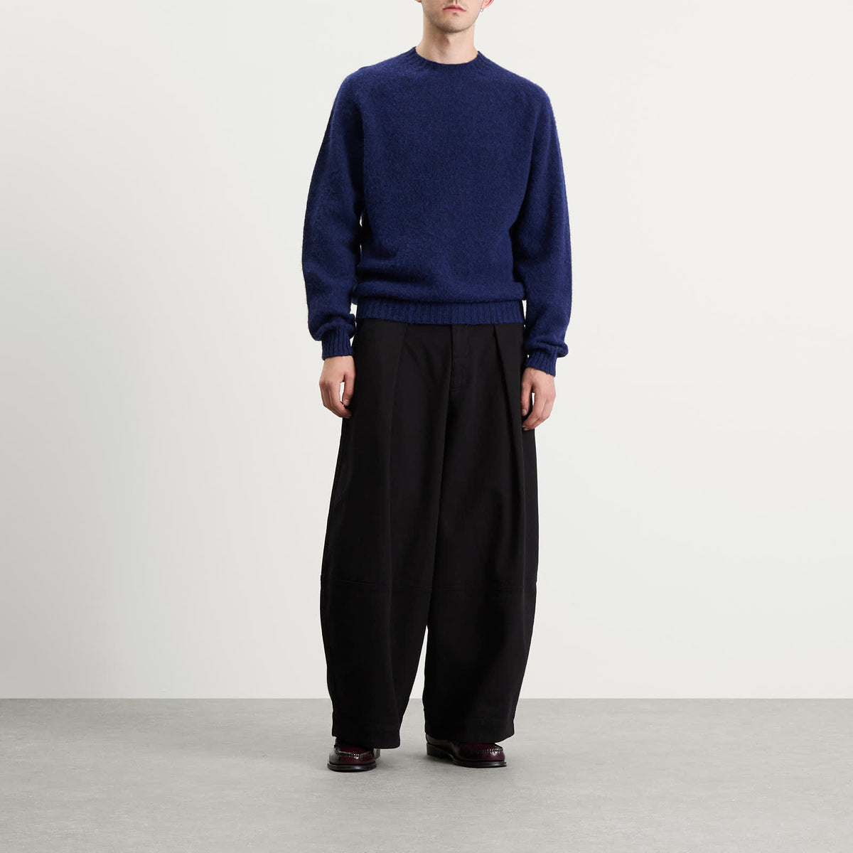 YMC Suedehead Crew Neck Jumper