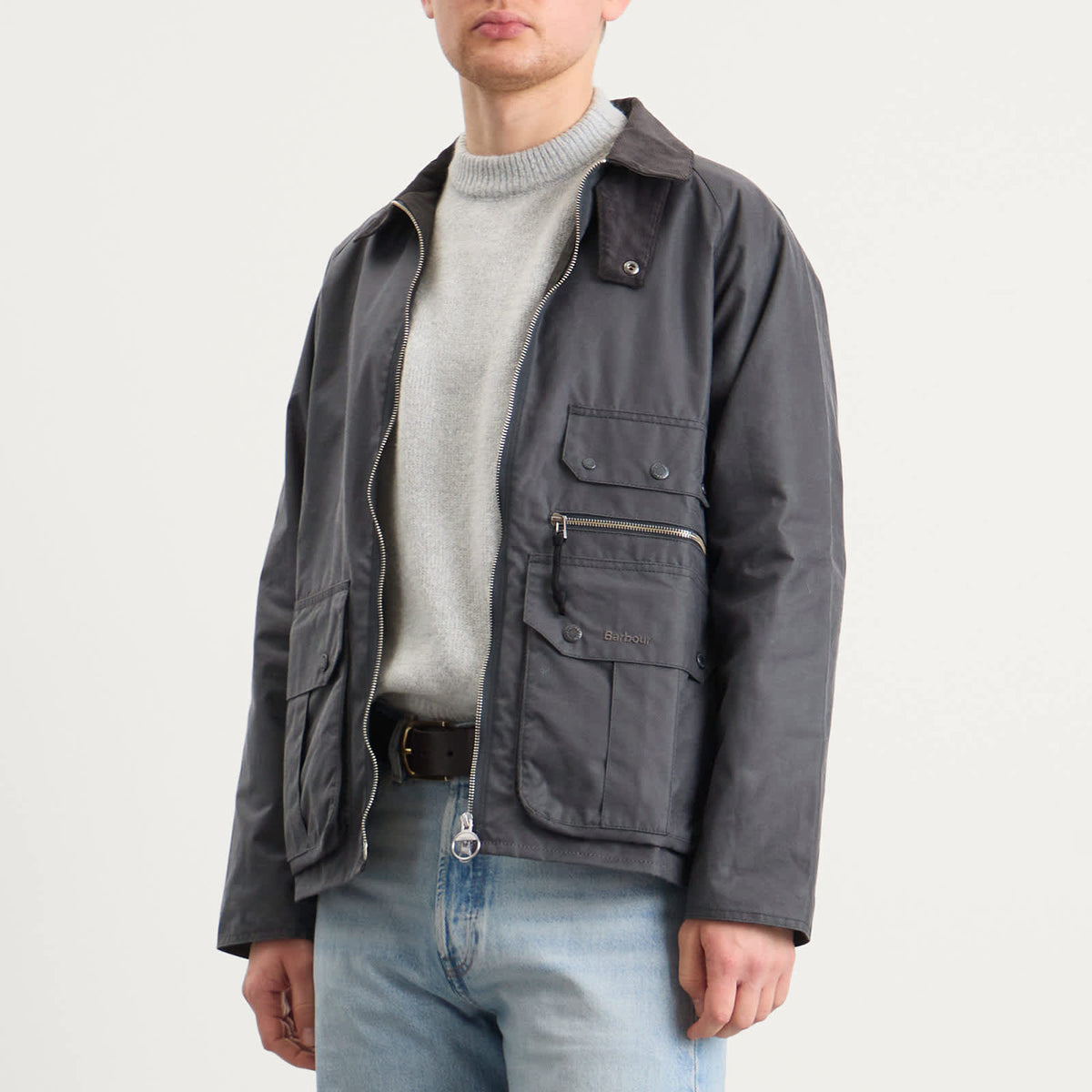 Barbour Re-Engineered Blackett Spey Wax Jacket