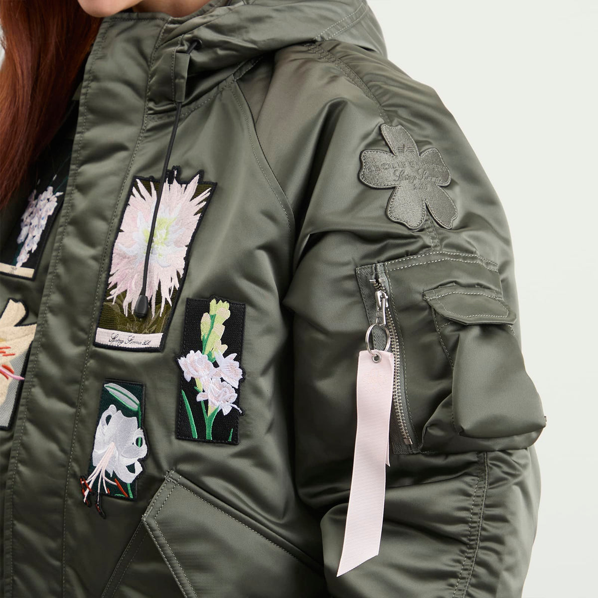 Cecilie Bahnsen x Alpha Industries N-2B Patch Jacket