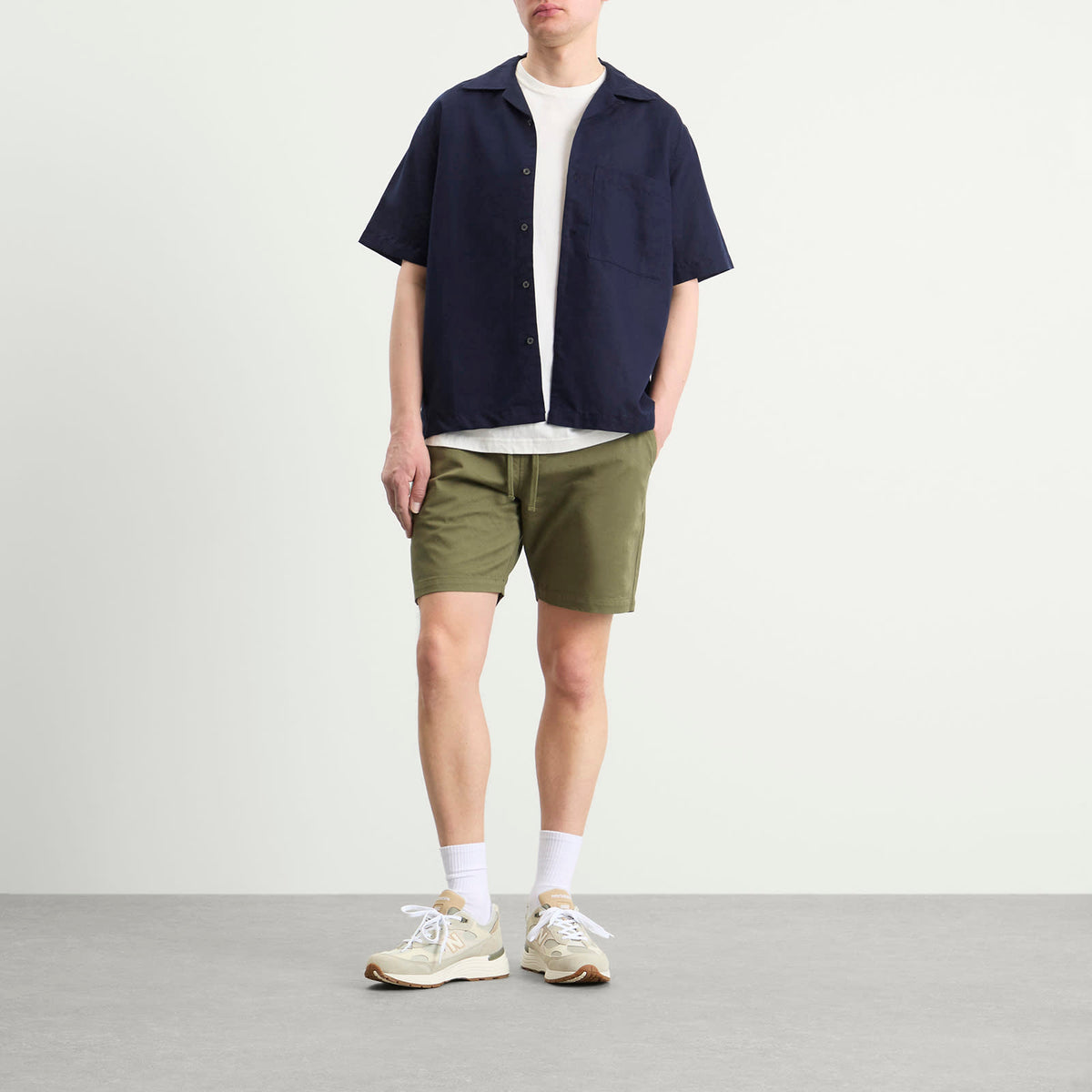 Universal Works Linen Cotton Camp Shirt